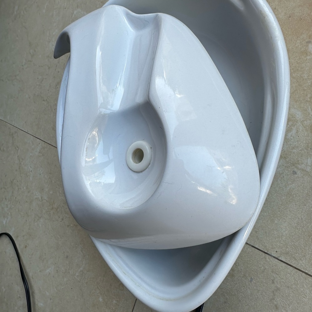 Heath Ceramics Glossy White Cat Bowl